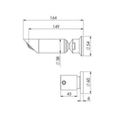 Phoenix Vivid Pin Lever Shower Set Extended Spindles